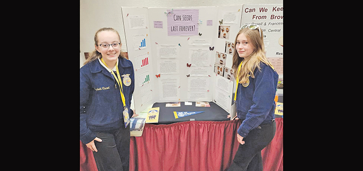 FFA Students Receive Recognition In Agriscience Fair